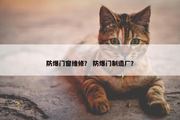 防爆门窗维修？ 防爆门制造厂？