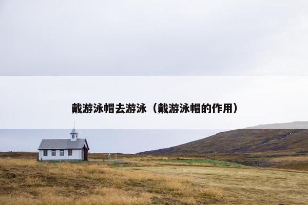 戴游泳帽去游泳（戴游泳帽的作用）