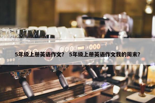 5年级上册英语作文？ 5年级上册英语作文我的周末？