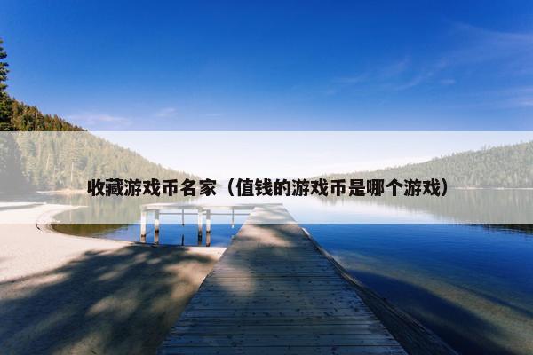 收藏游戏币名家（值钱的游戏币是哪个游戏）