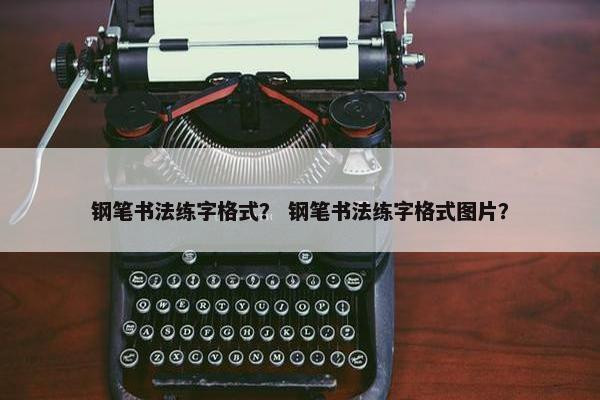 钢笔书法练字格式？ 钢笔书法练字格式图片？
