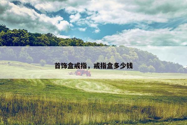 首饰盒戒指，戒指盒多少钱