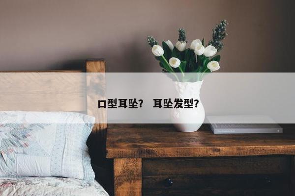口型耳坠？ 耳坠发型？