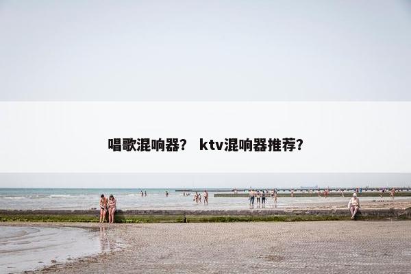 唱歌混响器？ ktv混响器推荐？