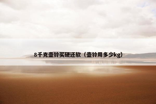 8千克壶铃买硬还软（壶铃用多少kg）