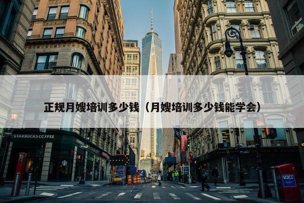正规月嫂培训多少钱（月嫂培训多少钱能学会）