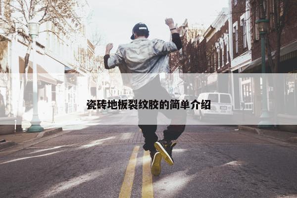 瓷砖地板裂纹胶的简单介绍