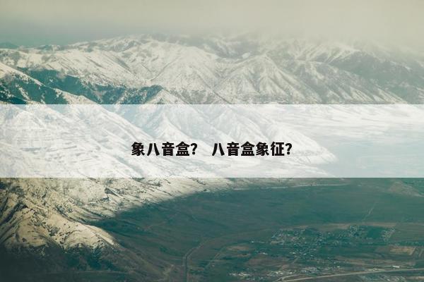 象八音盒？ 八音盒象征？