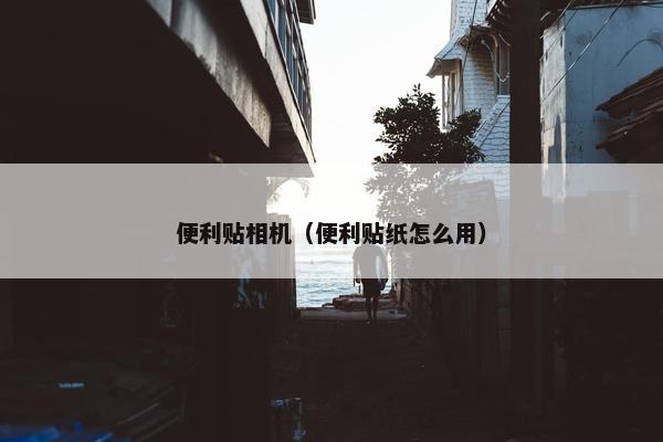 便利贴相机（便利贴纸怎么用）