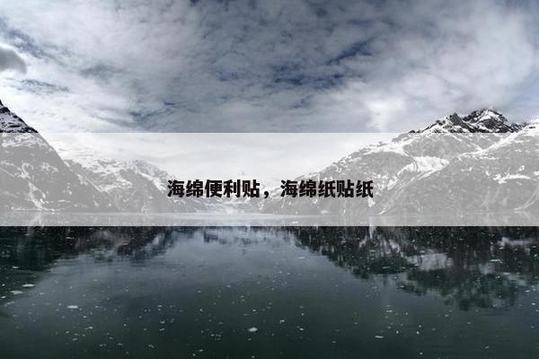 海绵便利贴，海绵纸贴纸