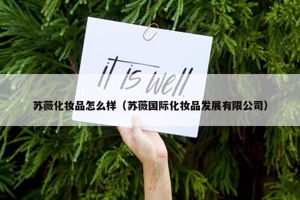 苏薇化妆品怎么样（苏薇国际化妆品发展有限公司）