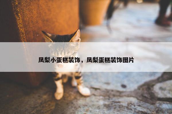 凤梨小蛋糕装饰，凤梨蛋糕装饰图片