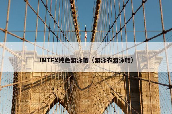 INTEX纯色游泳帽（游泳衣游泳帽）