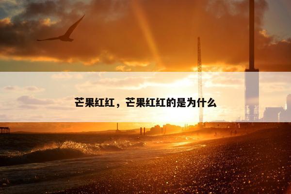 芒果红红，芒果红红的是为什么