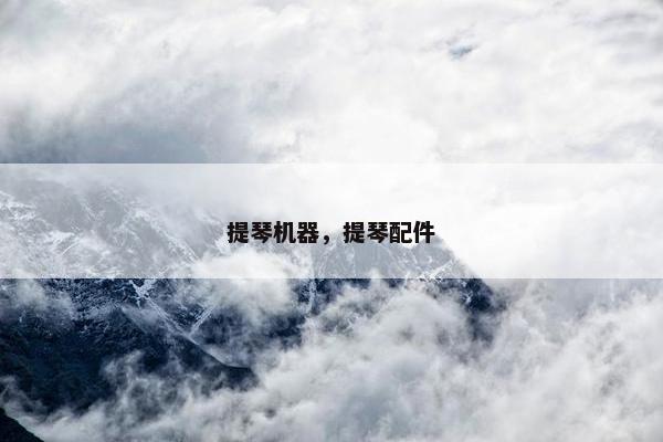 提琴机器，提琴配件