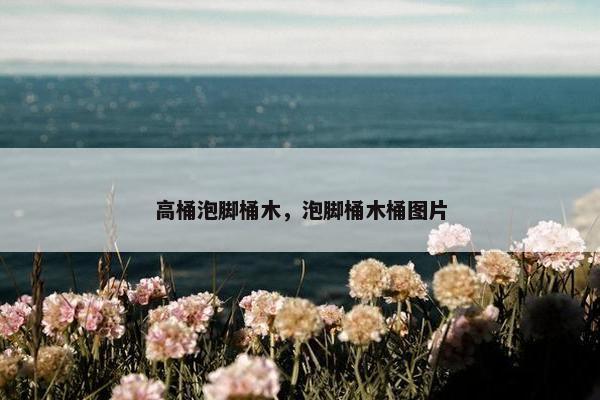 高桶泡脚桶木，泡脚桶木桶图片