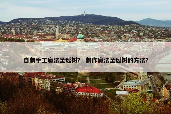 自制手工魔法圣诞树？ 制作魔法圣诞树的方法？