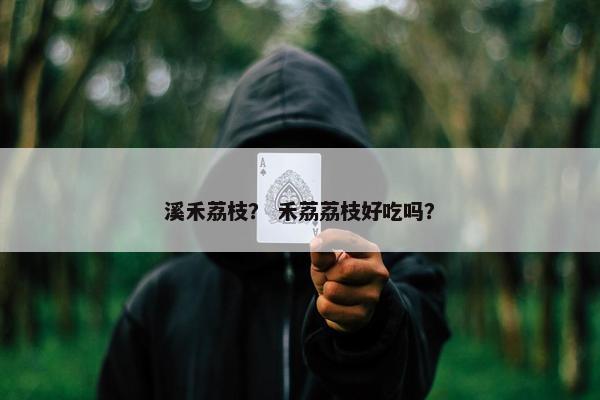 溪禾荔枝？ 禾荔荔枝好吃吗？