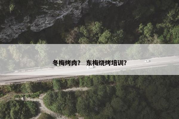 冬梅烤肉？ 东梅烧烤培训？