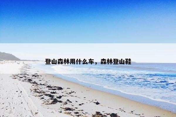 登山森林用什么车，森林登山鞋