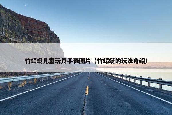 竹蜻蜓儿童玩具手表图片（竹蜻蜓的玩法介绍）