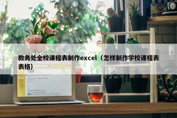 教务处全校课程表制作excel（怎样制作学校课程表表格）