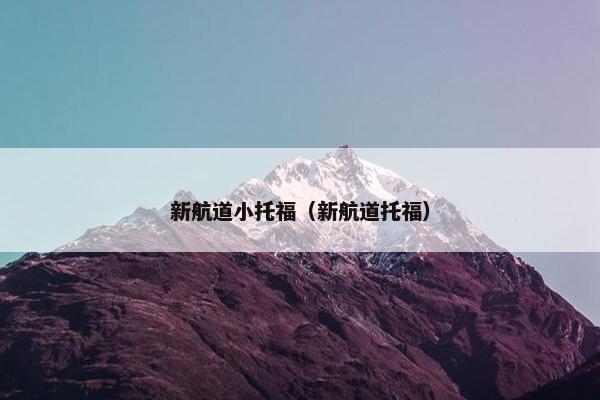 新航道小托福（新航道托福）