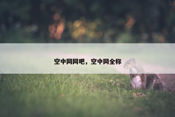 空中网网吧，空中网全称