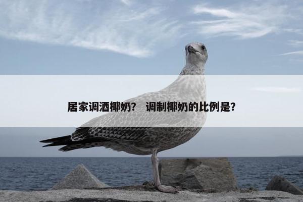居家调酒椰奶？ 调制椰奶的比例是？