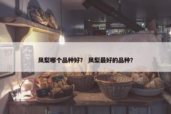 凤梨哪个品种好？ 凤梨最好的品种？