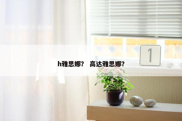 h雅思娜？ 高达雅思娜？