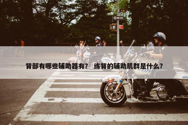 背部有哪些辅助器有？ 练背的辅助肌群是什么？