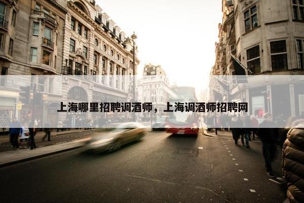 上海哪里招聘调酒师，上海调酒师招聘网