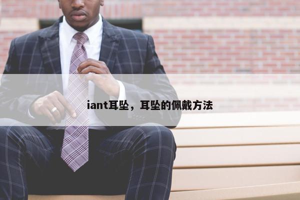 iant耳坠，耳坠的佩戴方法