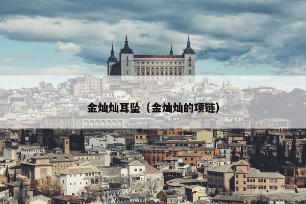 金灿灿耳坠（金灿灿的项链）