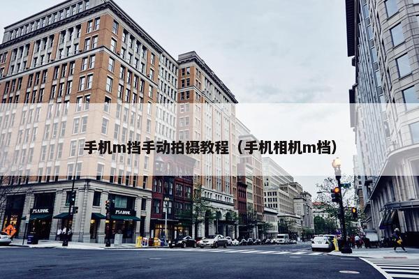手机m挡手动拍摄教程（手机相机m档）
