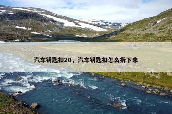 汽车钥匙扣20，汽车钥匙扣怎么拆下来