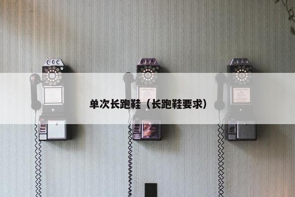 单次长跑鞋（长跑鞋要求）