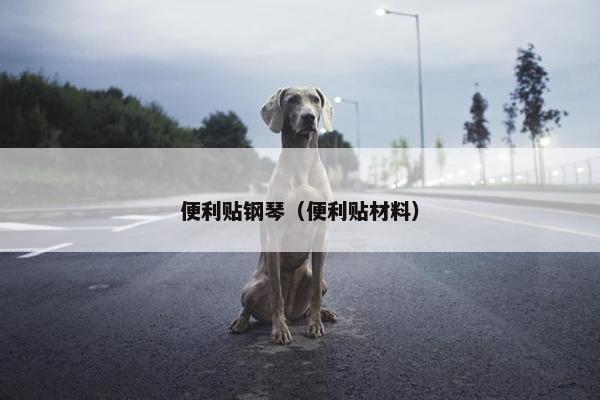 便利贴钢琴（便利贴材料）