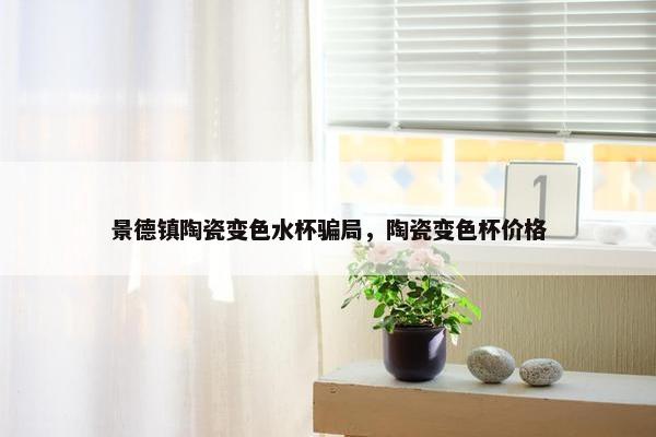 景德镇陶瓷变色水杯骗局，陶瓷变色杯价格