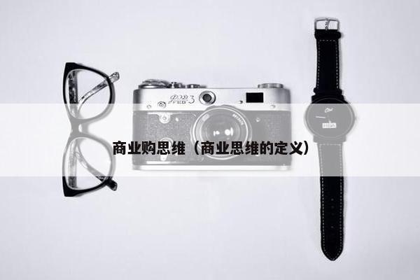 商业购思维（商业思维的定义）