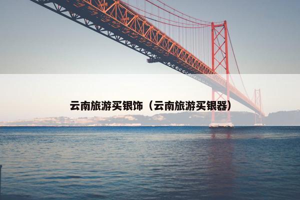 云南旅游买银饰（云南旅游买银器）
