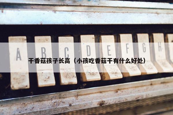 干香菇孩子长高（小孩吃香菇干有什么好处）