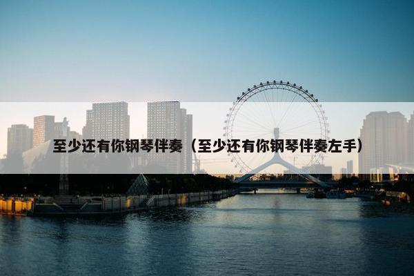 至少还有你钢琴伴奏（至少还有你钢琴伴奏左手）