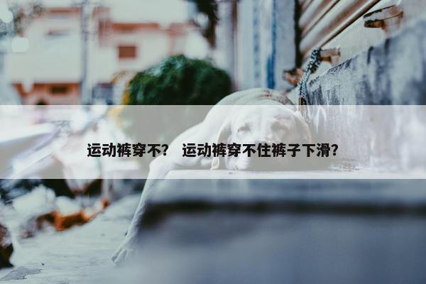 运动裤穿不？ 运动裤穿不住裤子下滑？