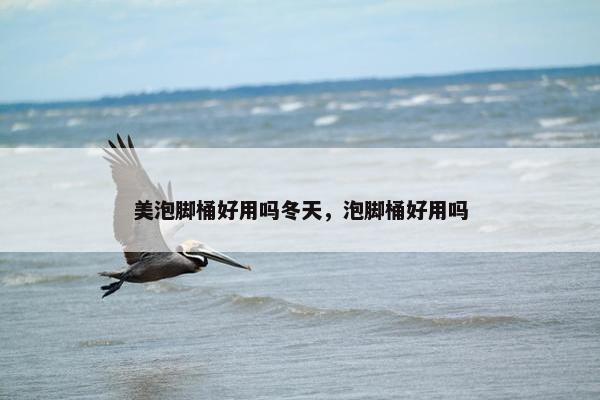 美泡脚桶好用吗冬天，泡脚桶好用吗
