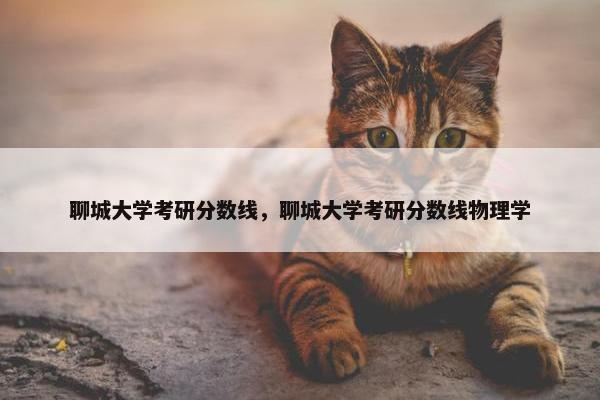 聊城大学考研分数线，聊城大学考研分数线物理学