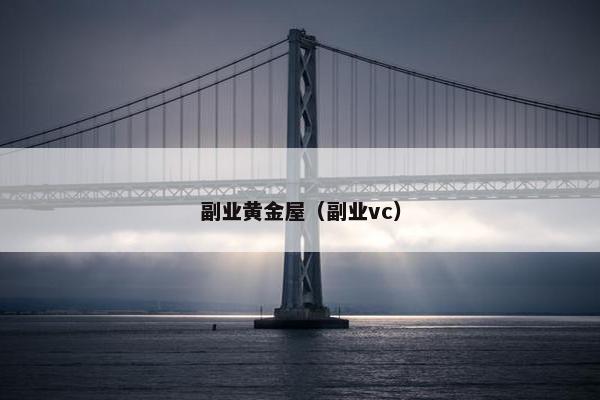 副业黄金屋（副业vc）