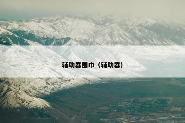 辅助器围巾（辅助器）