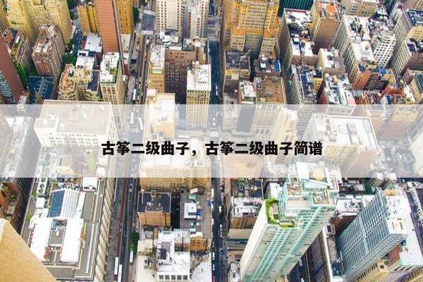 古筝二级曲子，古筝二级曲子简谱